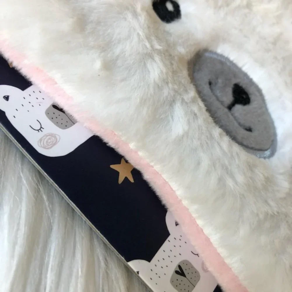 Polar Bear Plush Sleep Mask